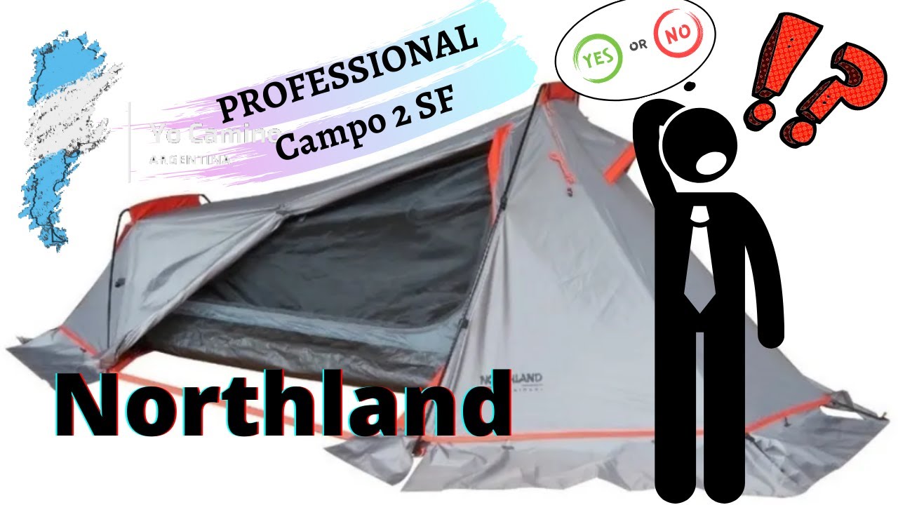 Carpa Alta Montaña NORTHLAND PROFESSIONAL ( Prueba y armado)