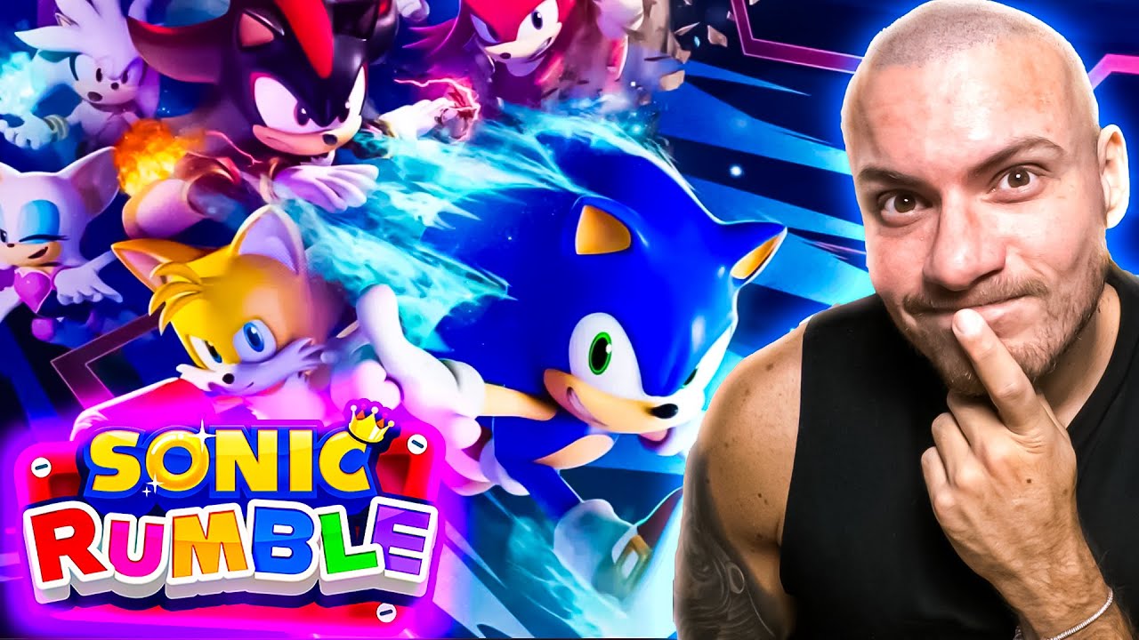 DECOUVERTE SONIC RUMBLE MOBILE NOUVEAU JEU A LA FALL GUYS AVEC @Liloush31