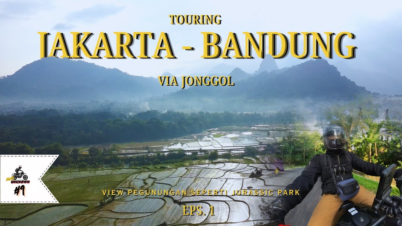 Touring Jakarta - Bandung via Jonggol cuma 3 Jam!!! | View Pegunungan Menawan | W175 | Eps. 1