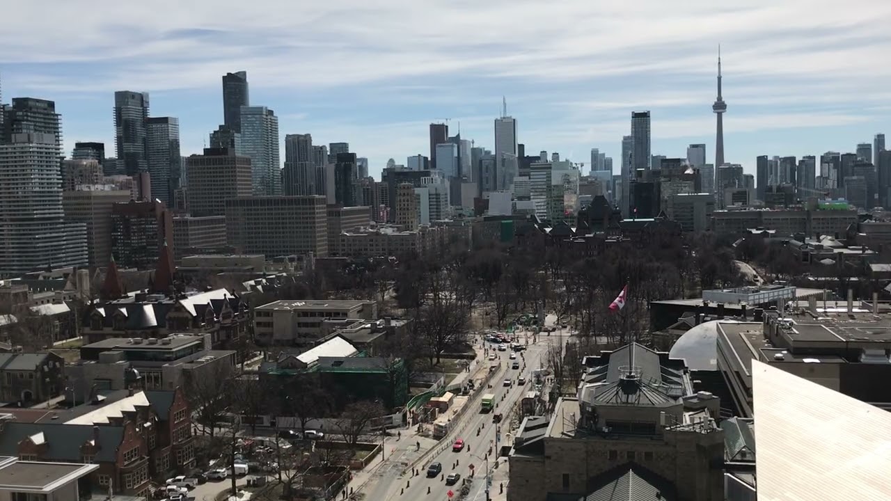 “A Bright, Windy March Afternoon in Toronto.”