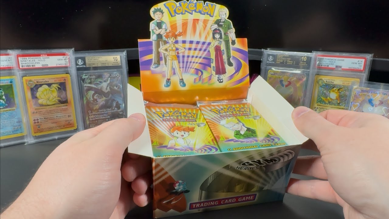 Opening a 2000 Pokemon Gym Heroes Booster Box!!!