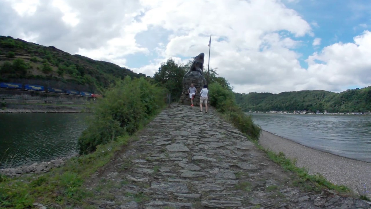 Lorelei statue VR 360&deg; cam