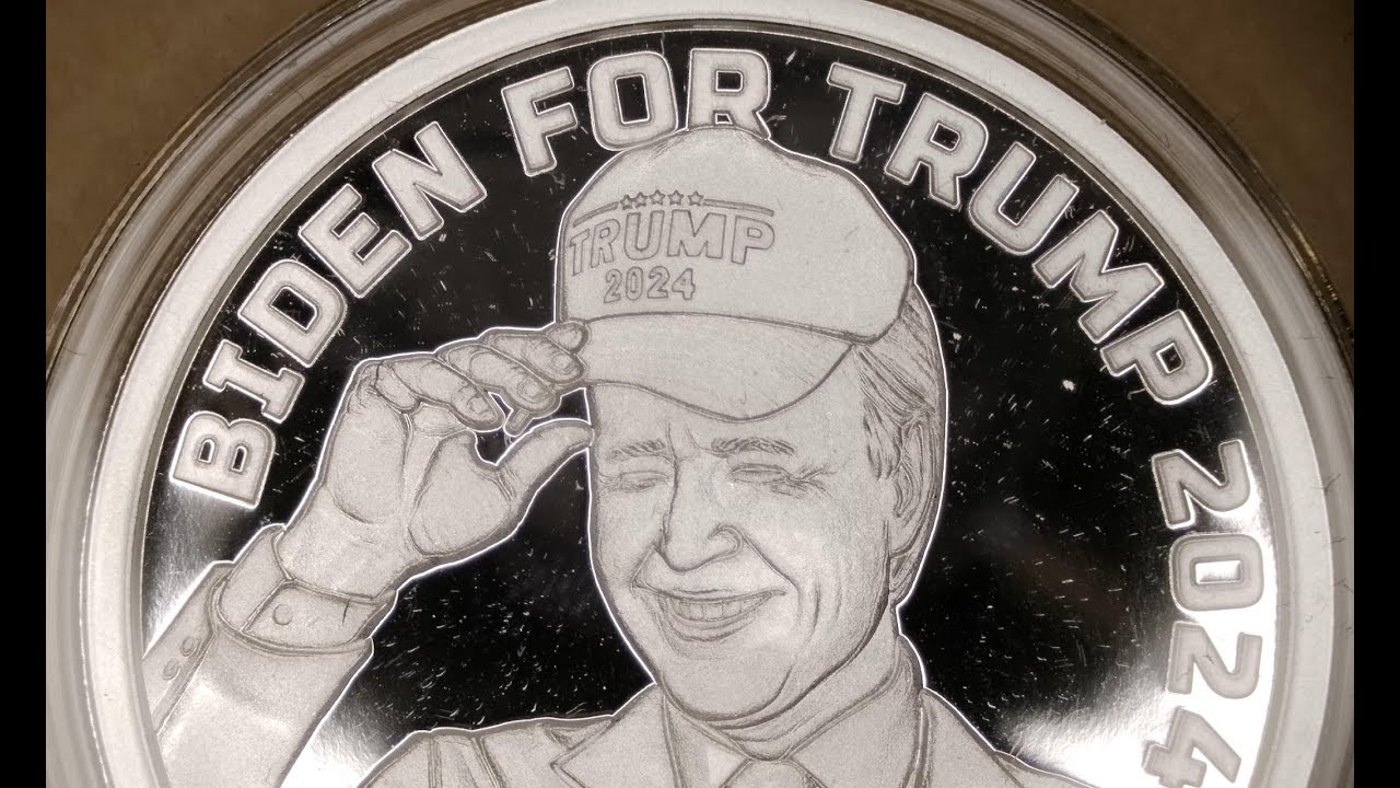🔊🔊 2024 Joe Biden for Trump / Trump 2024 Series, #15 / Silver Shield | Music By: Bankster Nation 🔊🔊