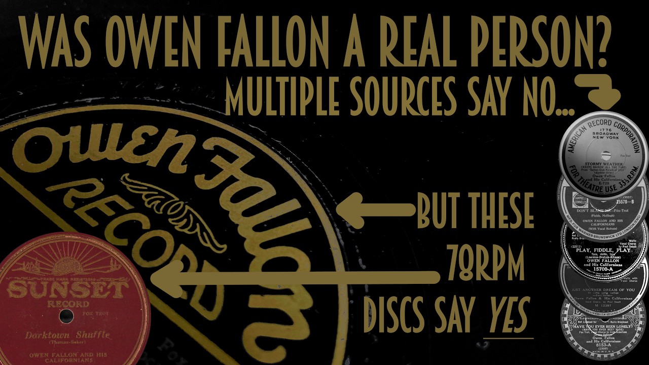 Was Owen Fallon a real person?  Multiple sources say 