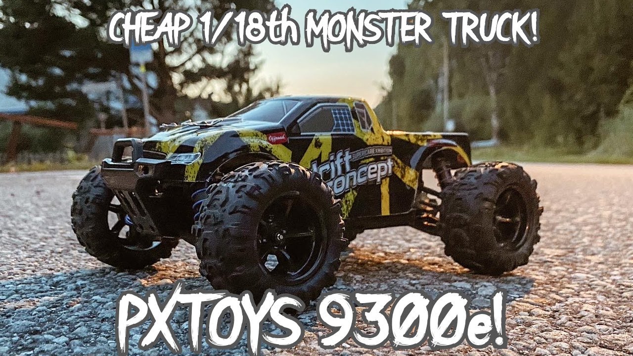 CHEAP 1/18TH SCALE BASHER! UNBOXING AND TEST DRIVE! PXTOYS ENOZE 9300E / ARMADILLO