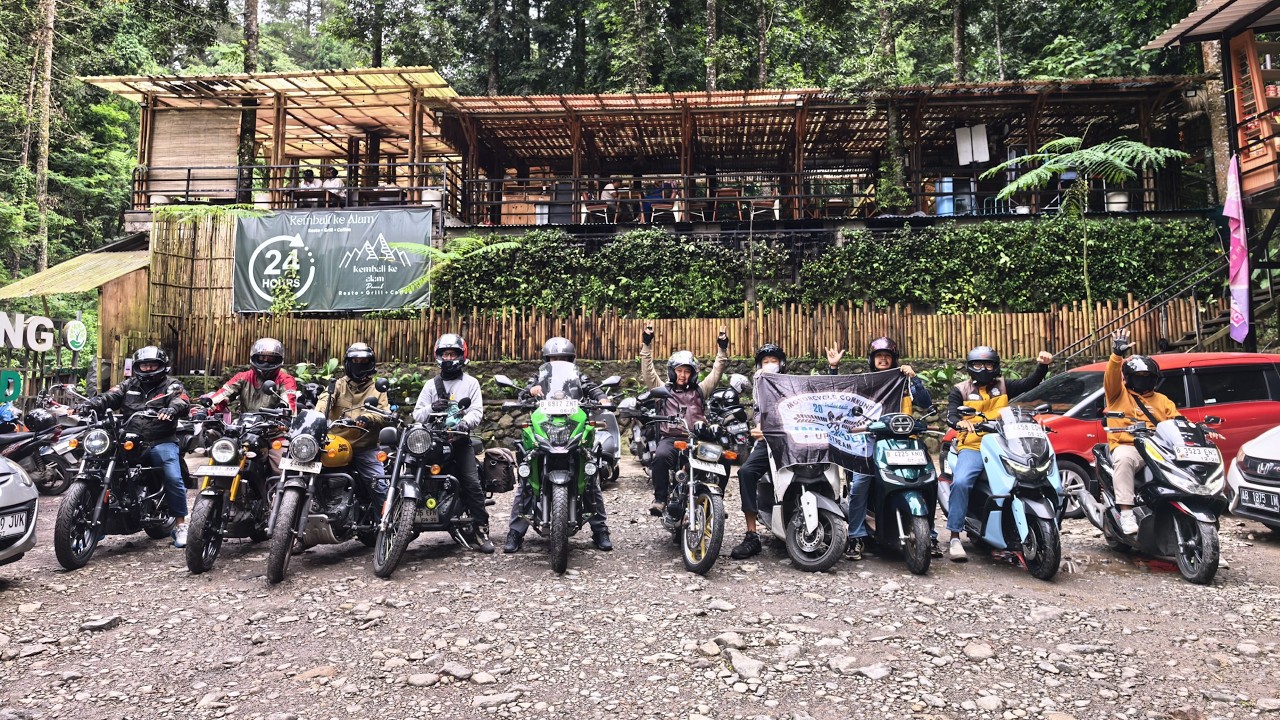 39th InnoRiders Touring Kembali ke Alam DEPOK - KATULAMPA - GADOG - CISARUA - CITAMIANG