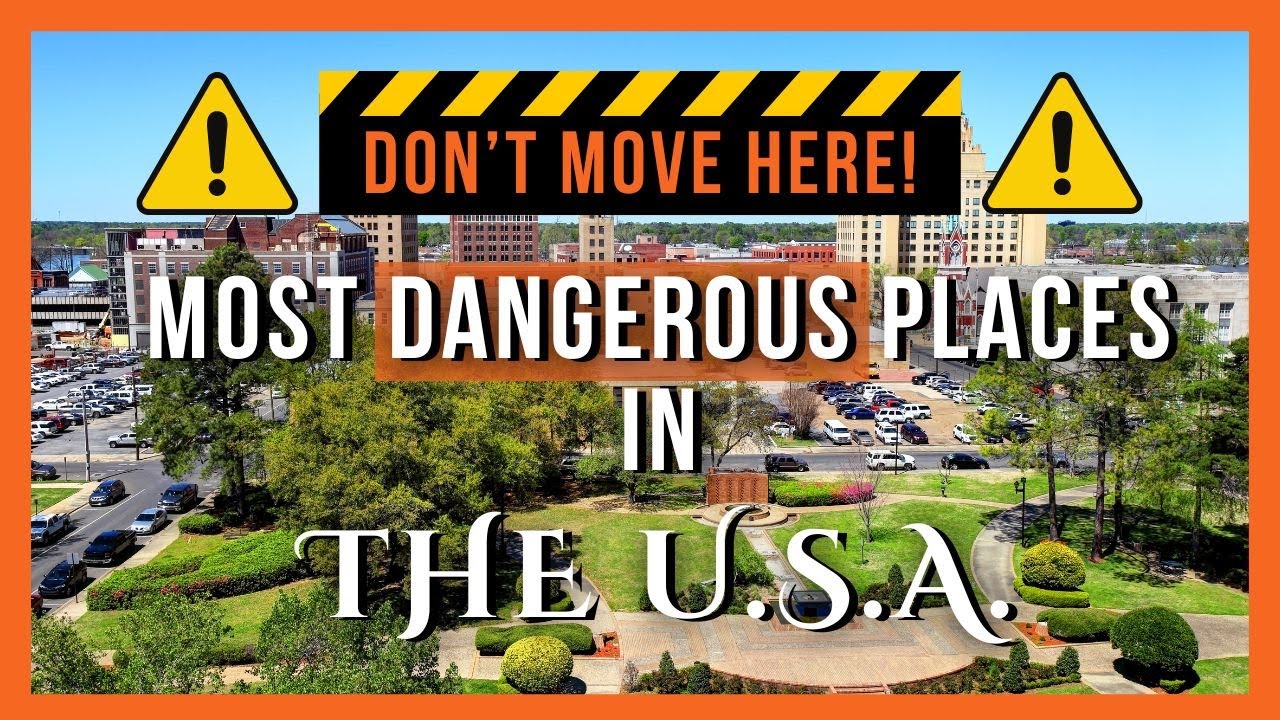 10 Most DANGEROUS Places in the United States