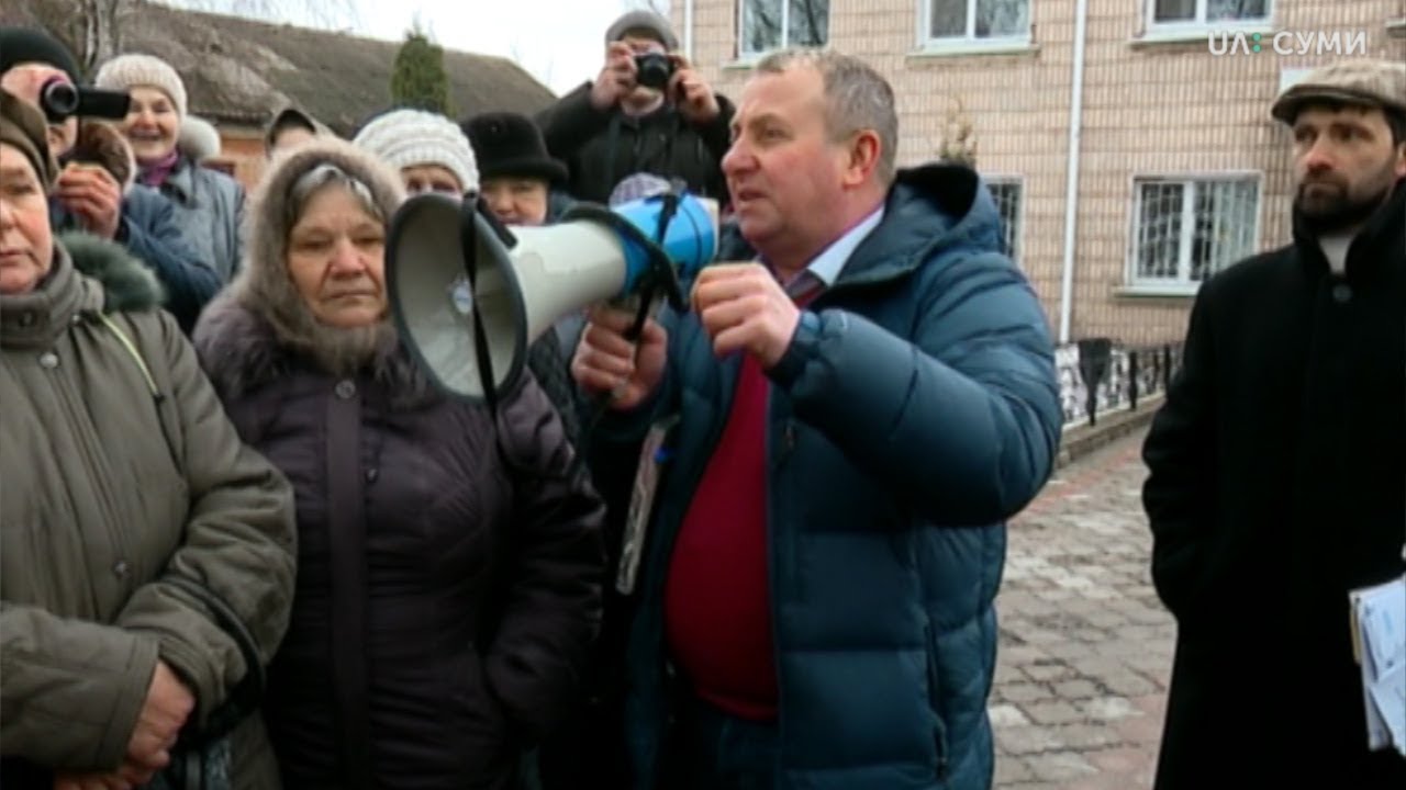 У Бурині мітингували проти закриття центральної районної лікарні