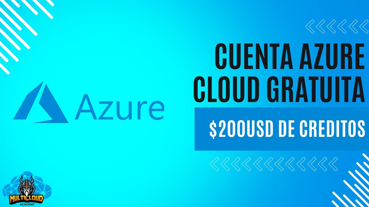 Crear cuenta Azure Cloud con $200USD de creditos Gratis