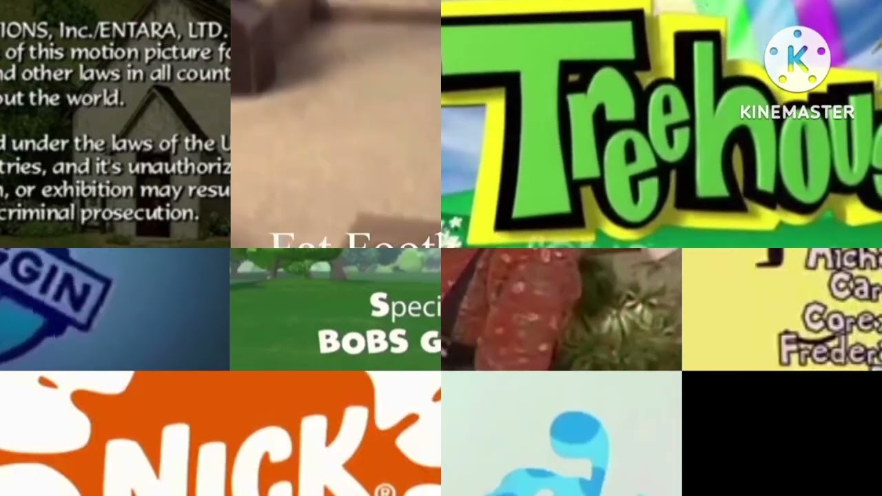 Artzooka, BFDIA, Blue's Clues, FoodTown, II, Jakers, LCPA, MMC+, TA, TCS, & Zigby Credits Remix