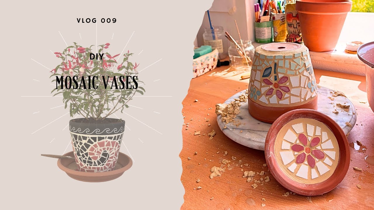 Mosaic Flower Pots DIY – 3 Stunning Designs to Elevate Your Outdoor Space!