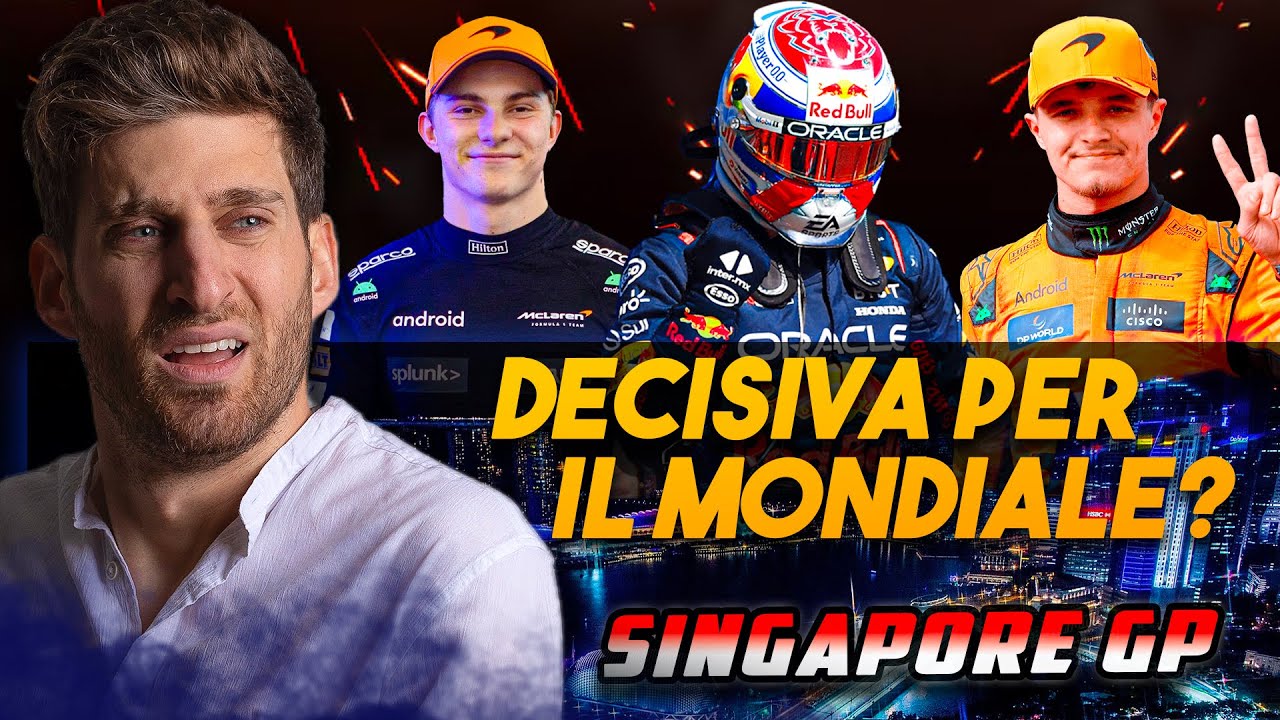 la GARA DECISIVA per il MONDIALE: l'Unica Pista in cui MAX non ha MAI VINTO - Singapore PreGP