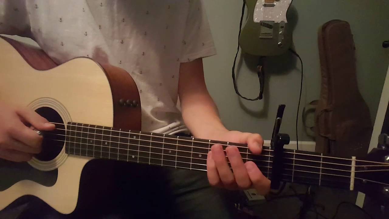 How to play Way Down We Go - Kaleo (Acoustic Version)