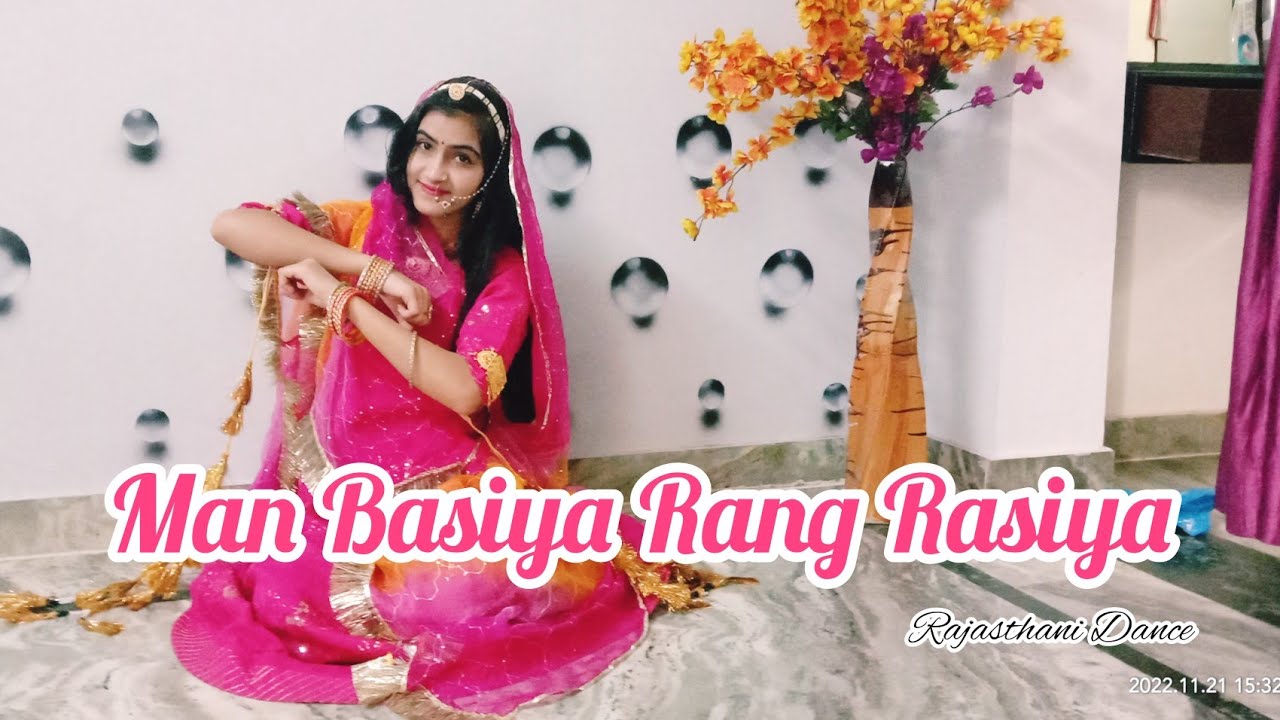 Man Basiya Rang Rasiya | Rajasthani Dance | Asha Kumawat | Dance Cover By Nikita Kanwar