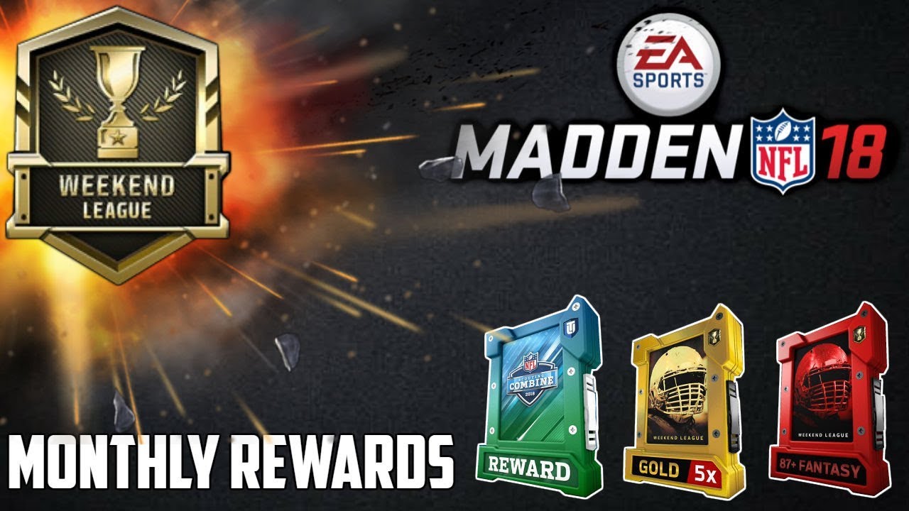 NEW Weekend League Monthly Rewards Pack Opening! | MUT 18 |