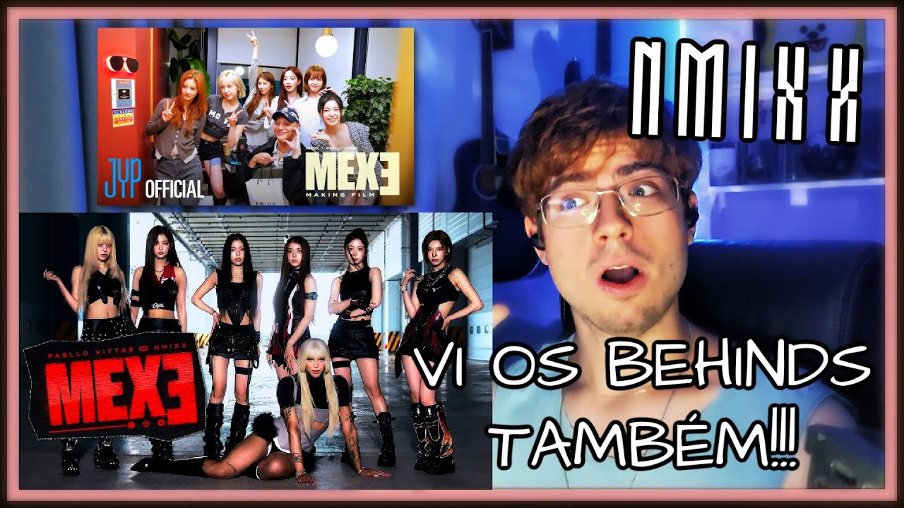 A MAIOR REAÇÃO de 'MEXE' de PABLLO VITTAR e NMIXX que você vai ver no YOUTUBE!!! 🤭👀