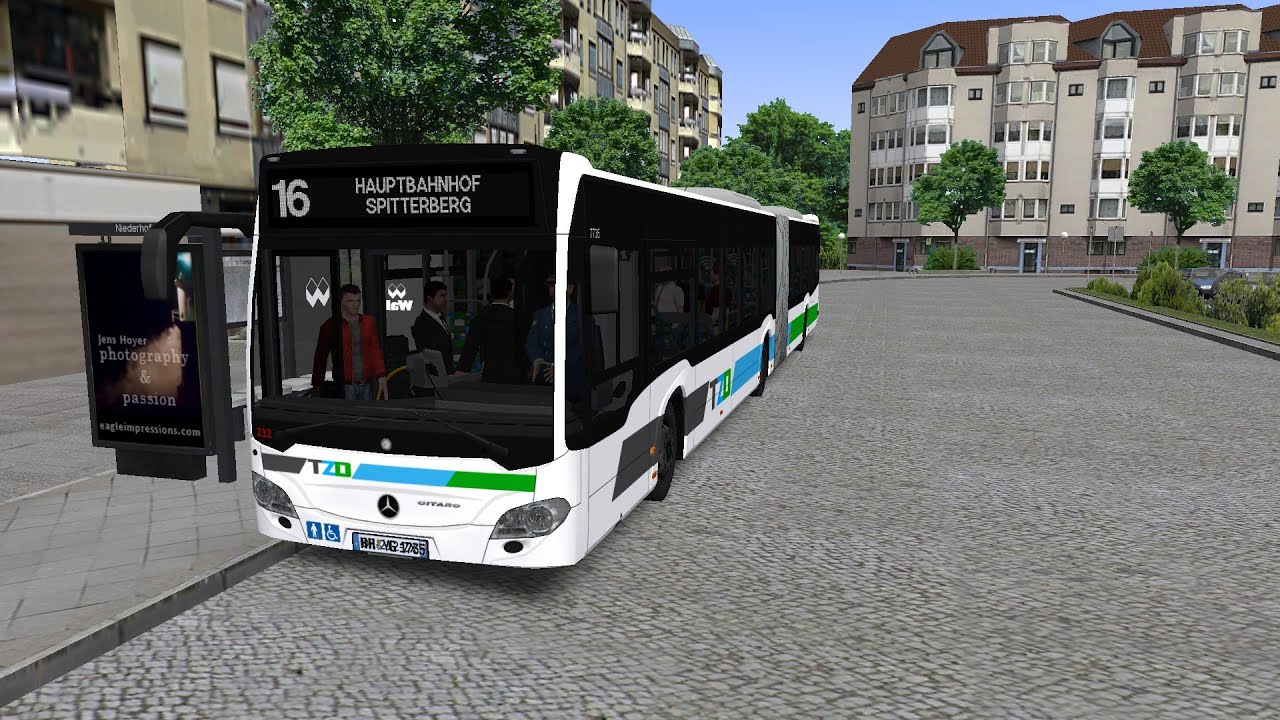 [Omsi 2] [TZD] Ligne 16 de Spitterberg en Mercedes GC2