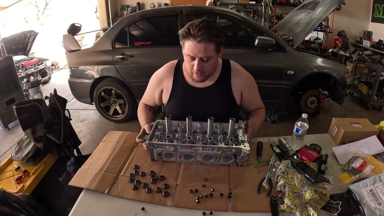 k20z3 head rebuild W/Ferrera valves, springs, retainers, and seals
