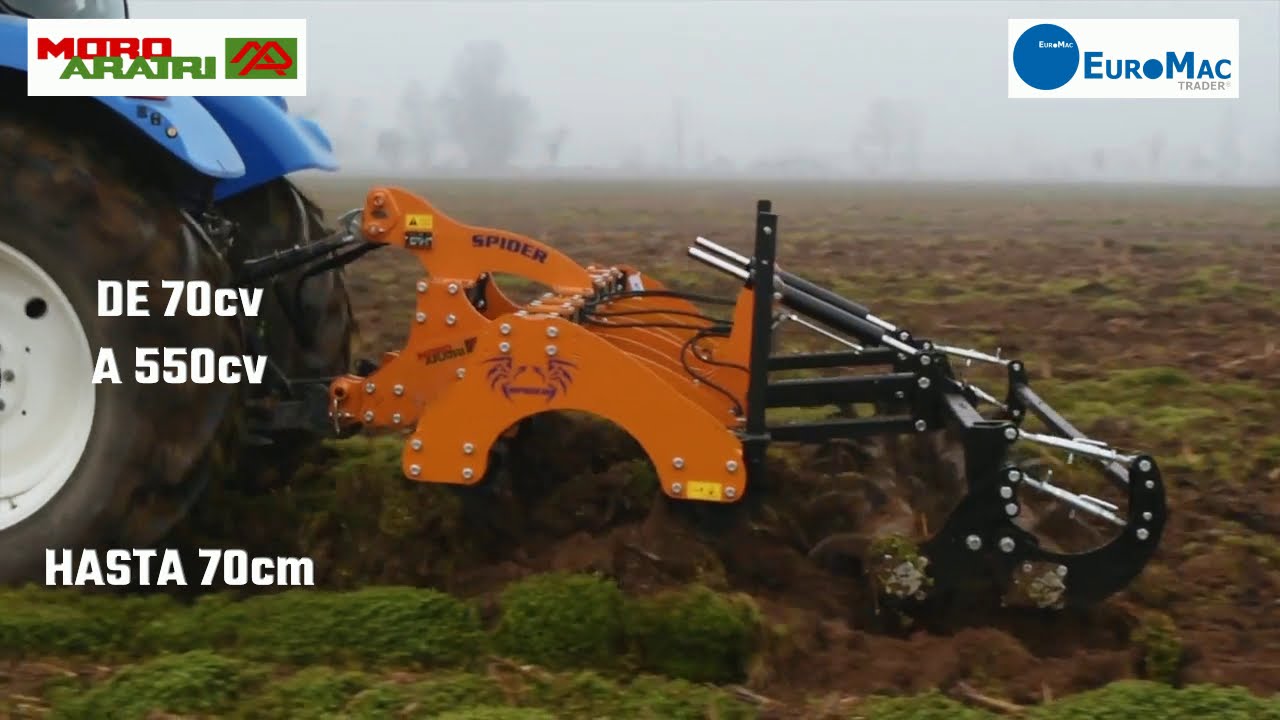 SANEAMIENTO PERFECTO DEL TERRENO Subsolador SPIDER