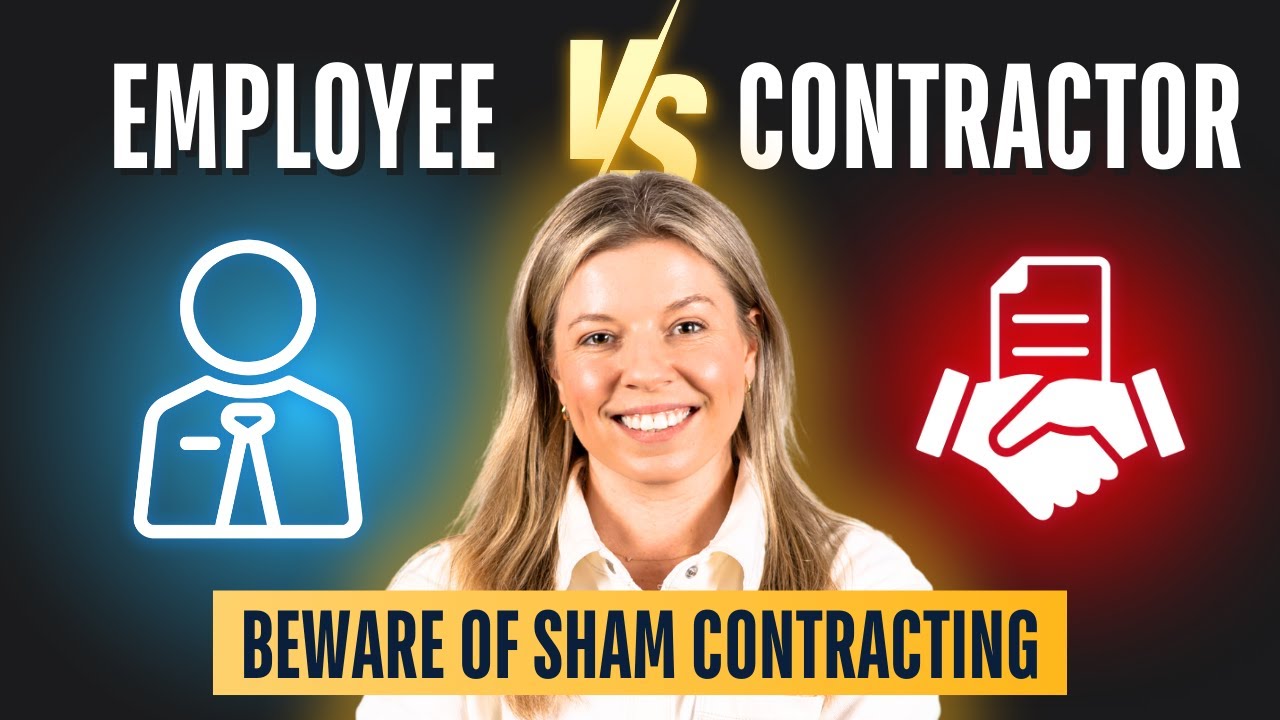 Employees vs Contractors | Beware of Sham Contracting