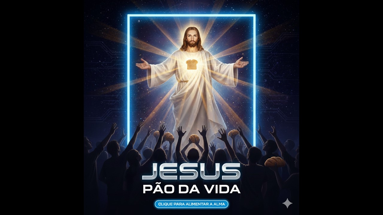 Pão da Vida- Quando a alma tem fome,Jesus é o Pão da Vida.😍😍🙏🙏