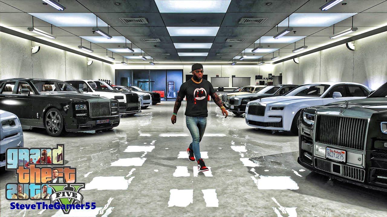 Millionaire's Best Garage in GTA 5|  Let's Go to Work| GTA 5 Mods| 4K