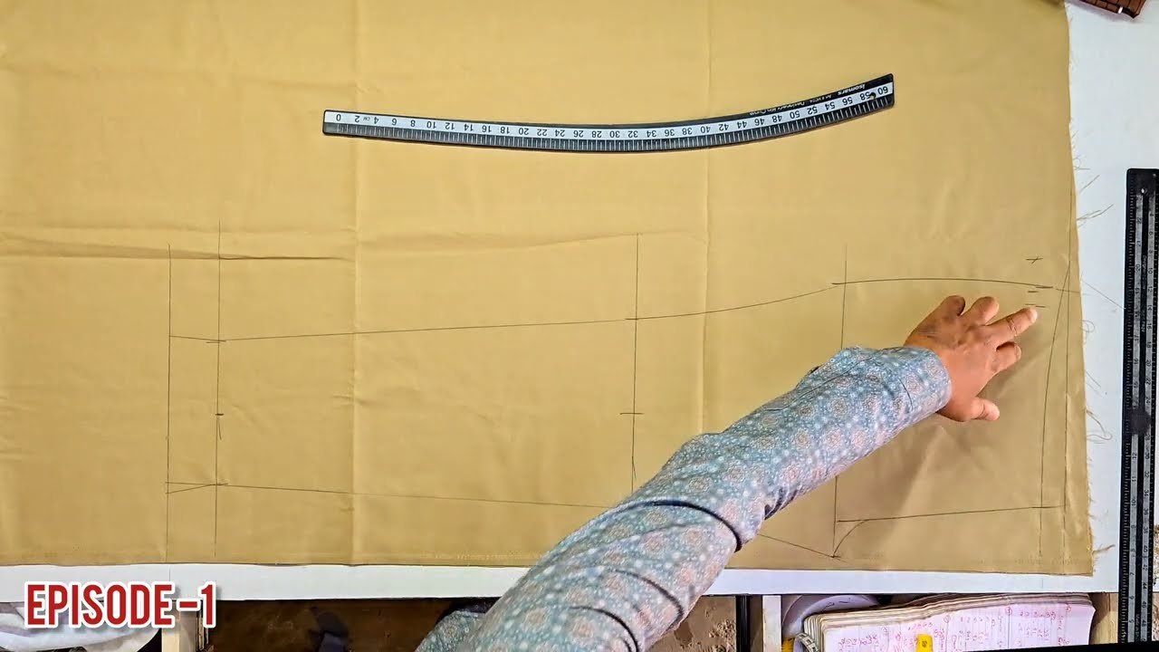 EP-01 Police Uniform Pant Cutting Perfect Formula // Police uniform pant cutting tricks 💥