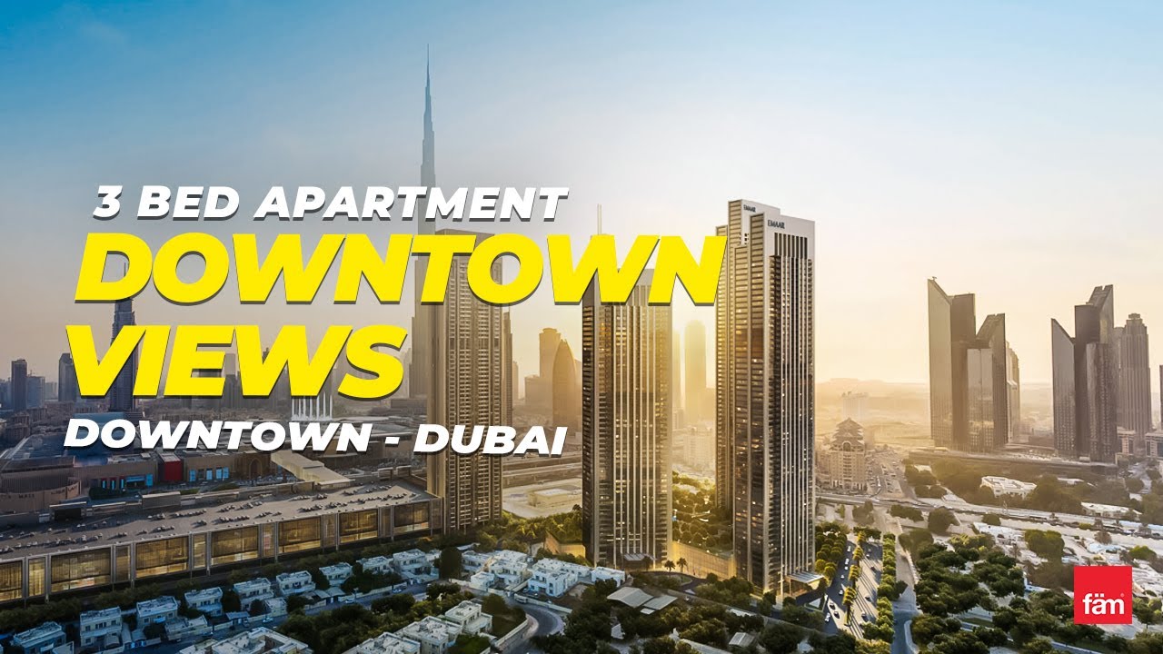 Amazing 3 Bed Apartment in Downtown Views 1, Downtown - Dubai