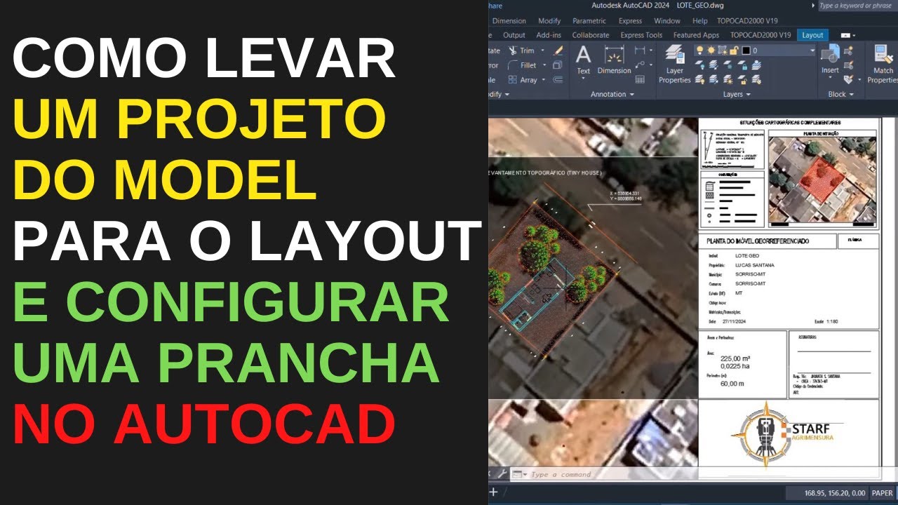𝗖𝗢𝗠𝗢 𝗟𝗘𝗩𝗔𝗥 𝗨𝗠 𝗣𝗥𝗢𝗝𝗘𝗧𝗢 𝗗𝗢 𝗠𝗢𝗗𝗘𝗟 𝗣𝗔𝗥𝗔 𝗢 𝗟𝗔𝗬𝗢𝗨𝗧 𝗘 𝗖𝗢𝗡𝗙𝗜𝗚𝗨𝗥𝗔𝗥 𝗨𝗠𝗔 𝗣𝗥𝗔𝗡𝗖𝗛𝗔  𝗡𝗢 𝗔𝗨𝗧𝗢𝗖𝗔𝗗