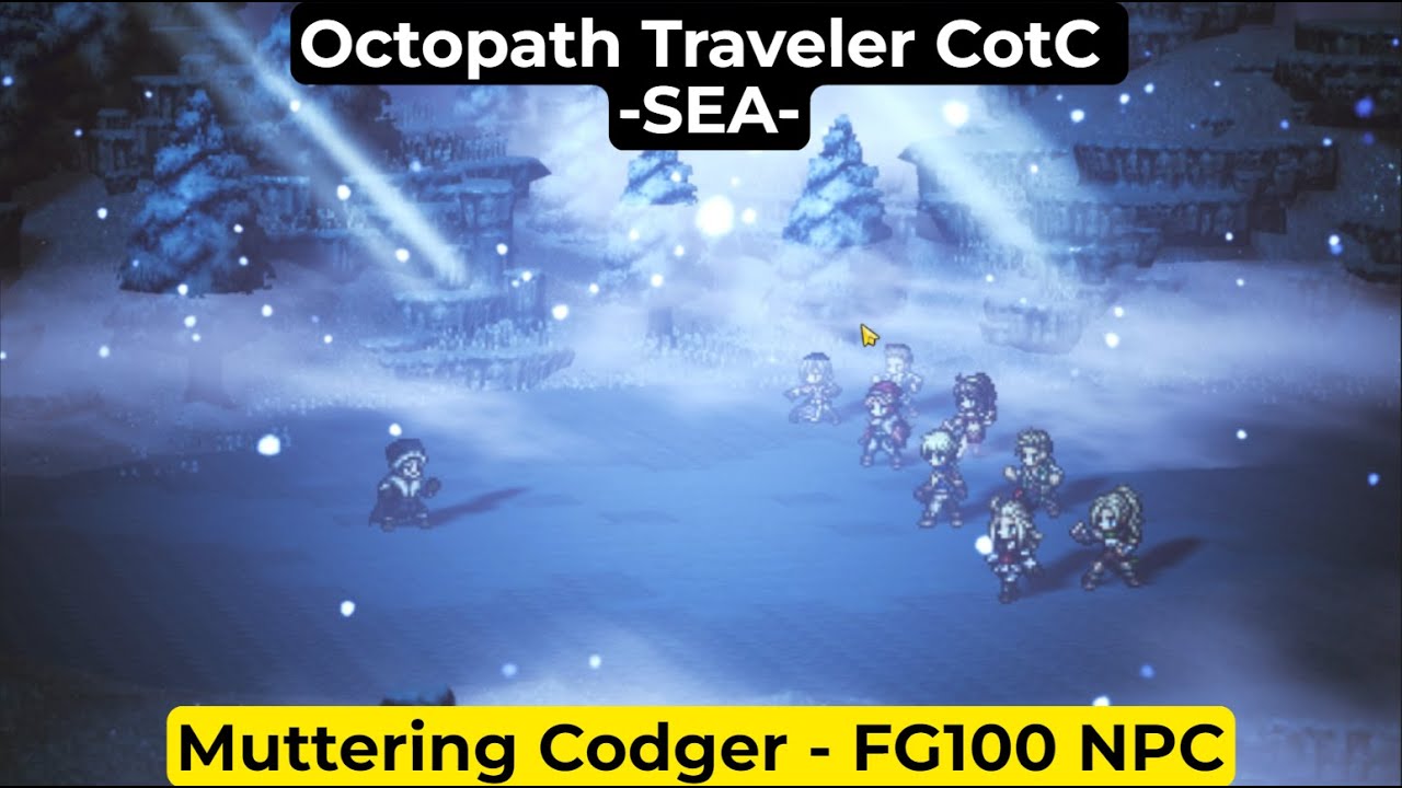 Muttering Codger | FG100 NPC - Octopath Traveler CotC SEA