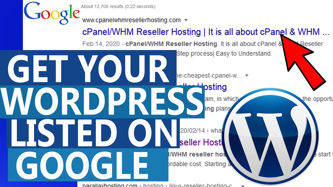 How to get your WordPress site listed on Google?