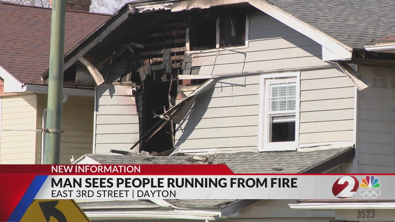 Dayton Third Street house fire leaves 1 hospitalized