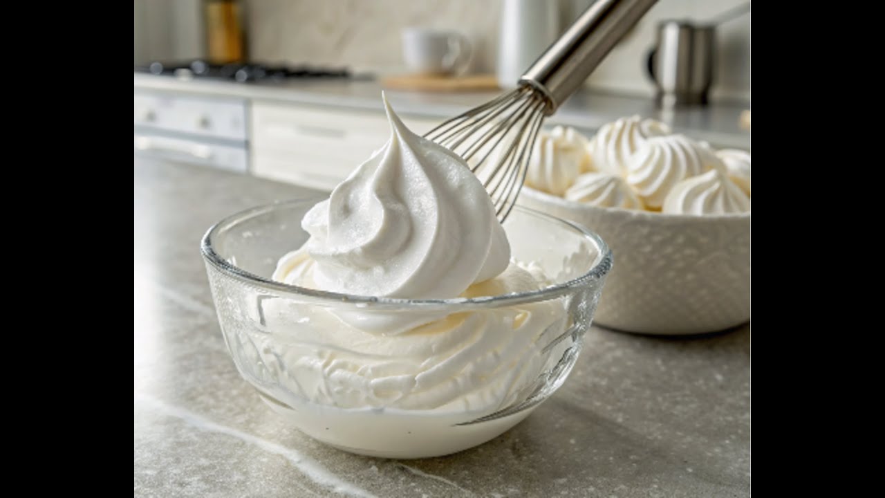 MERENGUE PERFECTO con Thermomix! � Receta FÁCIL y DELICIOSA 🍰✨