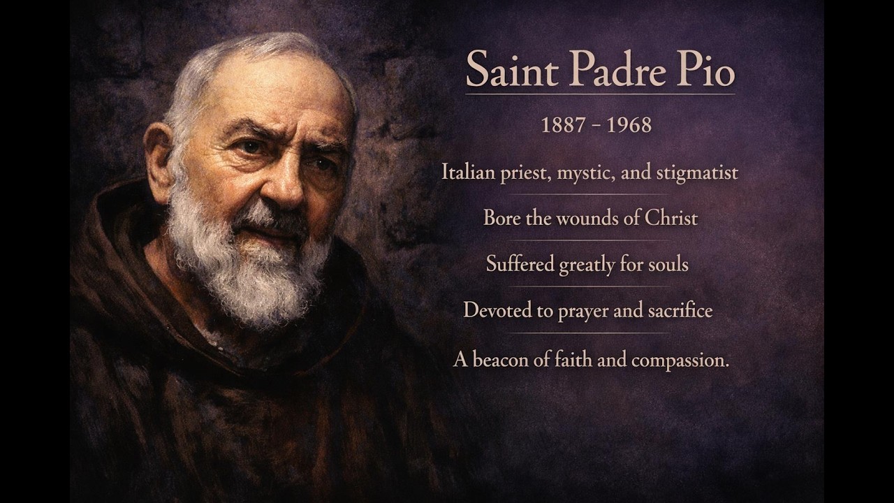 The Extraordinary Life of Saint Padre Pio | Miracles, Stigmata & Suffering….