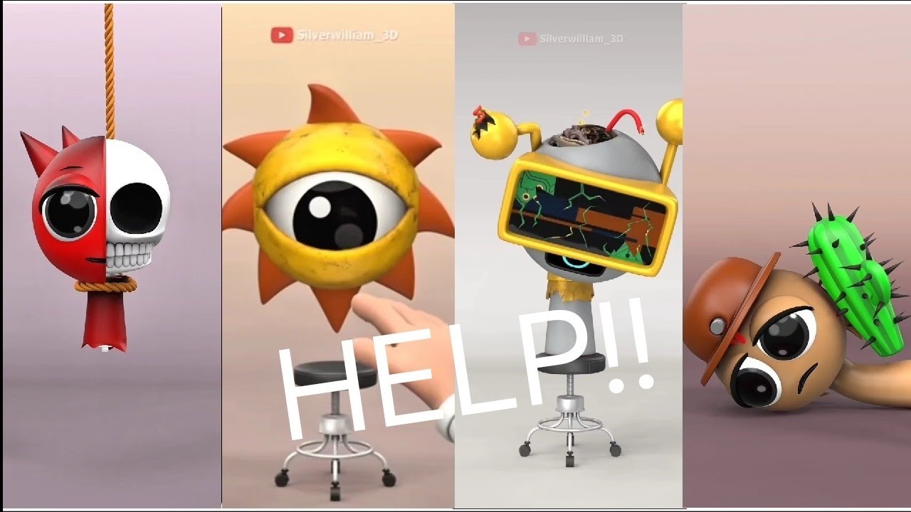 SPRUNKI inredilbox HELP! | Tiles Hop EDM Rush!