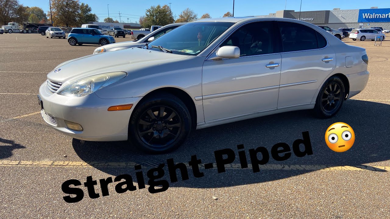Straight-Piped 2003 Lexus ES300 Muffler/Resonator Delete !! 😳