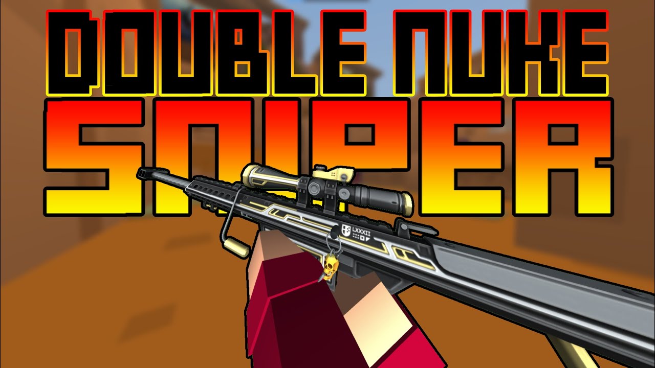 Krunker SNIPER DOUBLE NUKE (57-0) Krunker.io Gameplay. Double Nuke