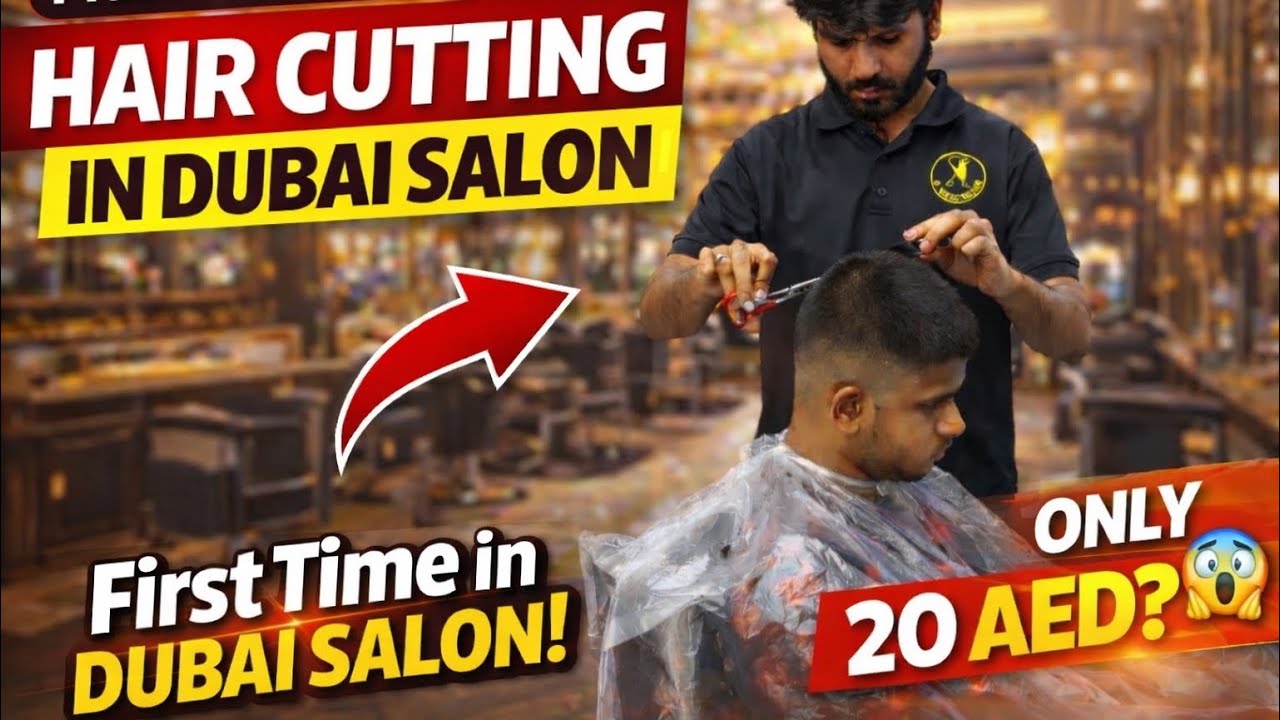 Hair cutting in Ajman Dubai