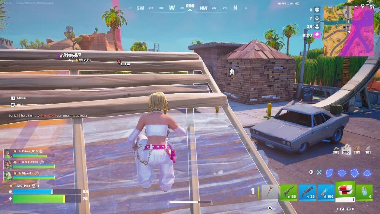 Fortnite 2 partite esye win
