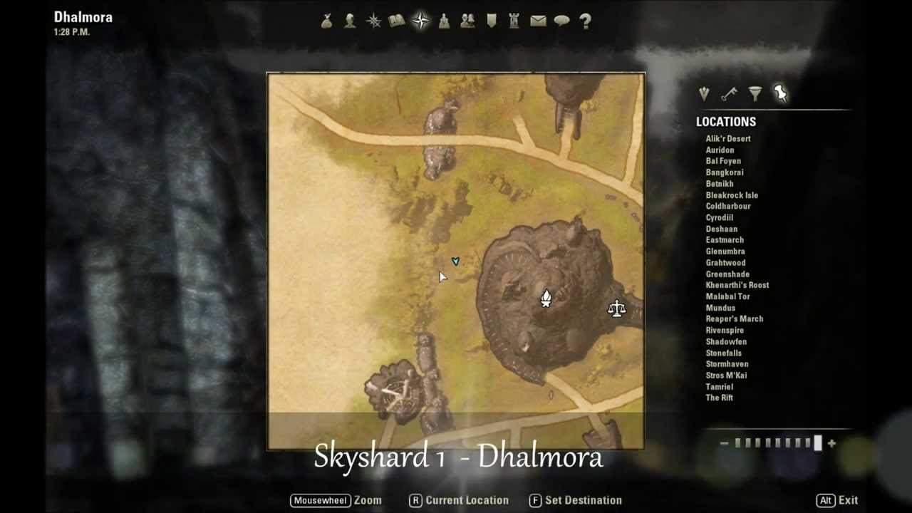 ESO Skyshard Locations - Bal Foyen