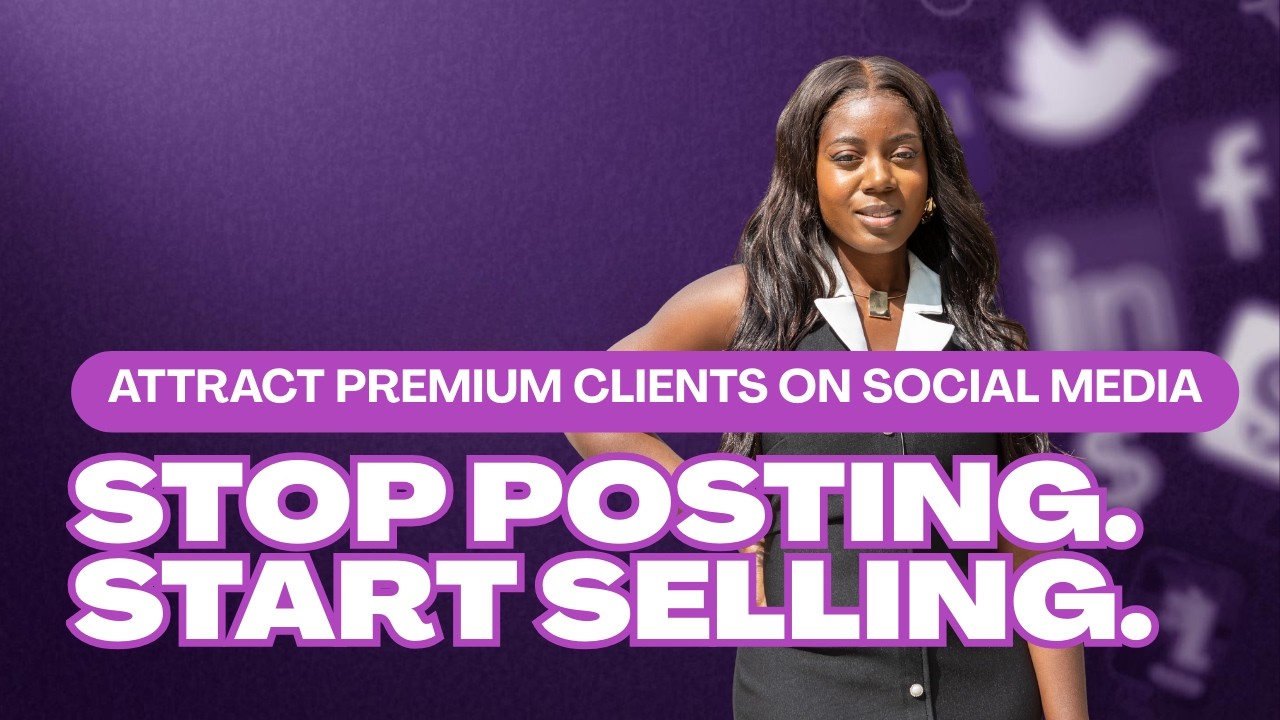 How to Attract Premium Clients on Social Media (Without Feeling Salesy)