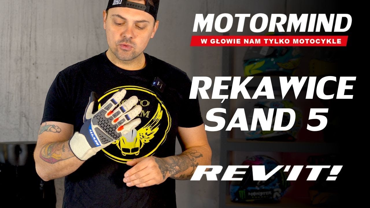 Rękawice turystyczne Rev'it Sand 5