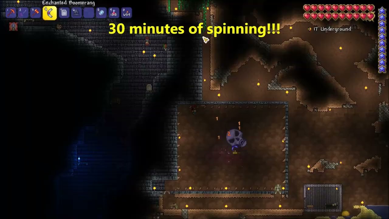 Terraria Killing The Guardian