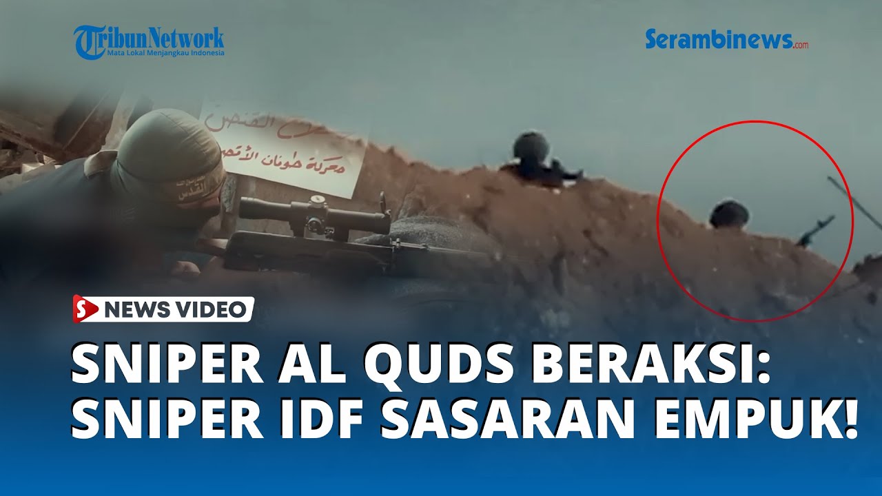 Ganasnya Al Quds: Kepala Sniper IDF Ditembak Tanpa Ampun