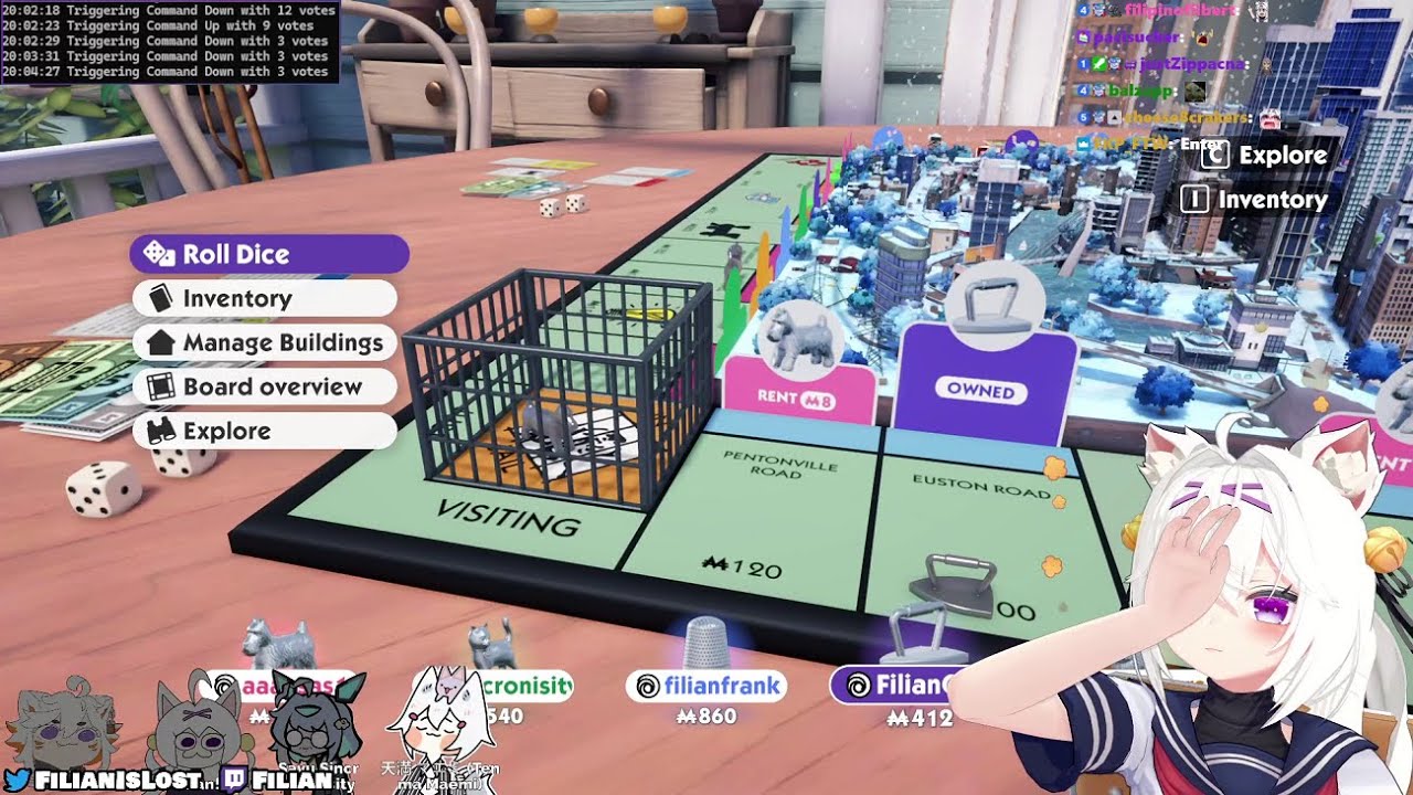 🍇TENMA, DEME, SAYU, FILIAN, & CHAT MONOPOLY NIGHT 🍇 Yes, you guys are fighting for glory [8/15/25]