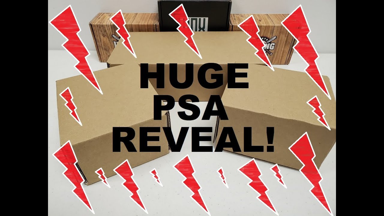 HUGE VINTAGE PSA REVEAL!!!