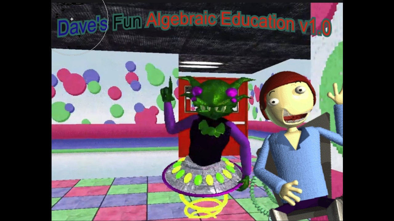 Dave's Fun Algebraic Education V1.0 Demo (Full Gameplay)