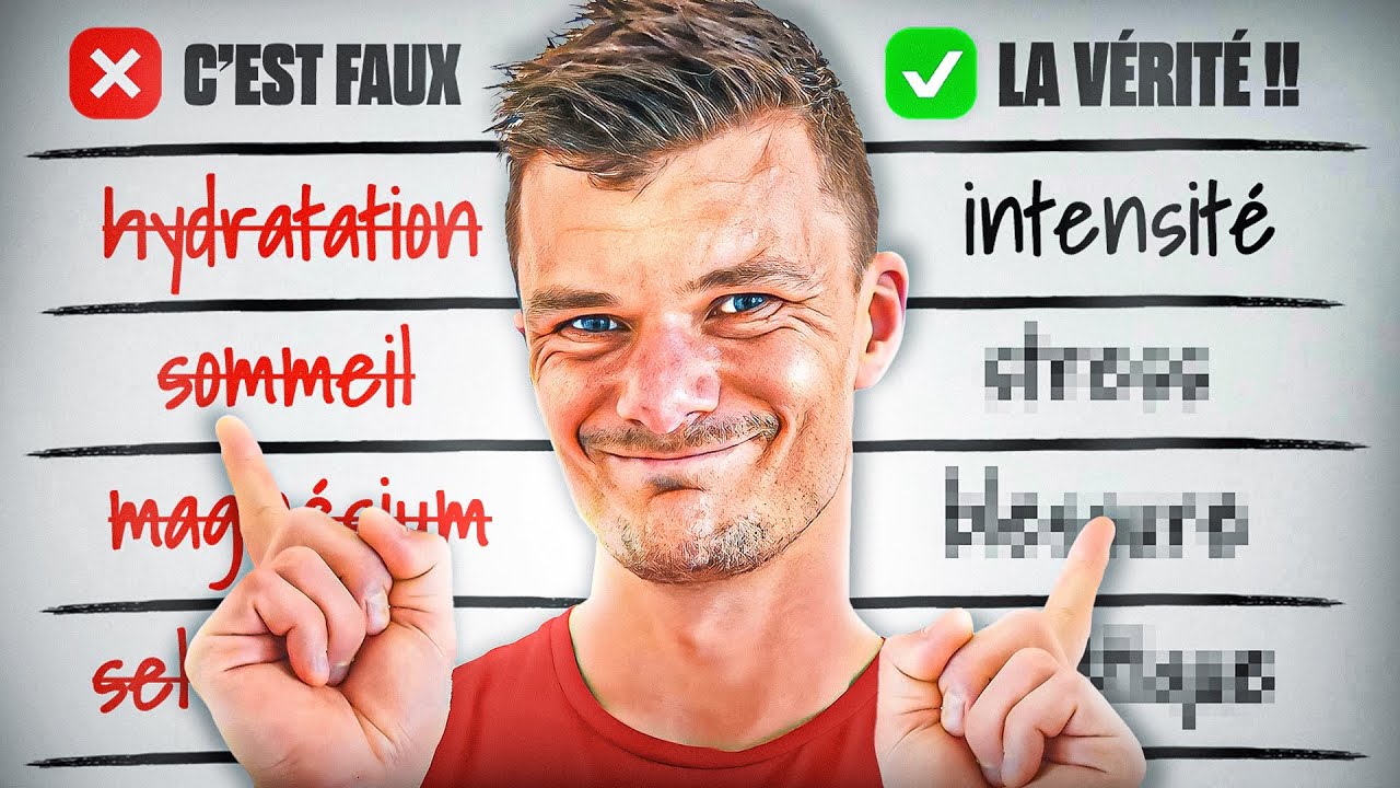 Crampes ? COMMENT y mettre FIN d'apr&egrave;s la SCIENCE ! (conseils kin&eacute;)