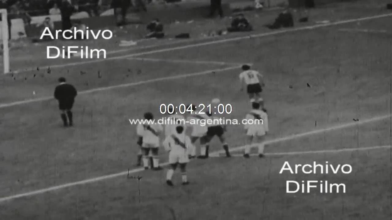 Argentina vs Peru - Grupo 1 de las eliminatorias para Mexico 1970