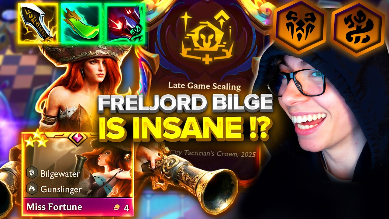 This NEW Bilgewater Comp Is Literally FREE LP!? | TFT Set 16